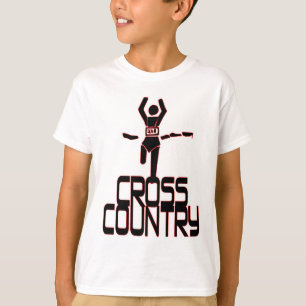 CROSS COUNTRY-ZIELLINIE-LÄUFER T-Shirt