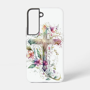 Cross Crucifix Christlich Jesus Gott Graphic Art Samsung Galaxy Hülle