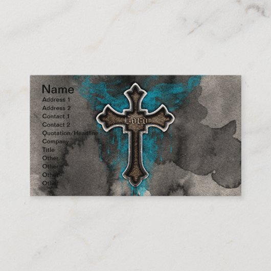 Cross des Lords Visitenkarte (Vorderseite)
