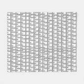 Cross Design Fleece Blanket Perfekt für ein Gesche (Vorderseite (Horizontal))