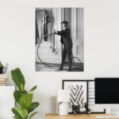 Cross-Dressed Cyclist, 1890er Poster (Heimbüro)