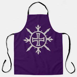 "Cross Emblem" All-Over Print Apron Schürze