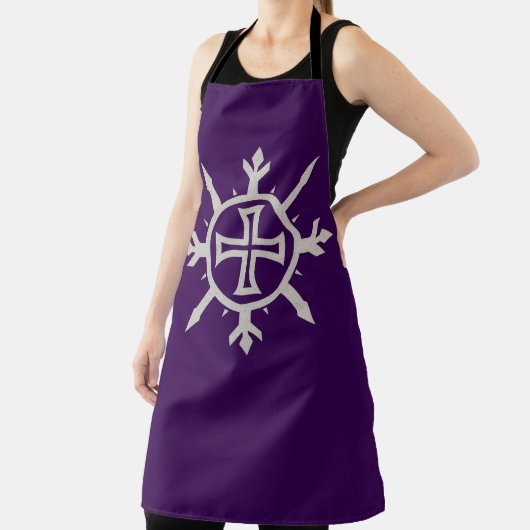 "Cross Emblem" All-Over Print Apron Schürze (InSitu)