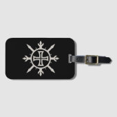 "Cross Emblem" Drawstring-Rucksack Gepäckanhänger (Vorderseite (Horizontal))