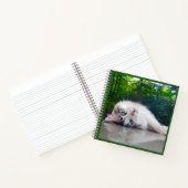 Cross-eyed cat notizblock (Innenseite)