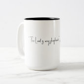 Cross Faith Collage Tasse (Vorderseite Links)