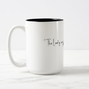 Cross Faith Collage Tasse