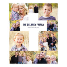Cross Foto Collage Family Foto Geschenk
