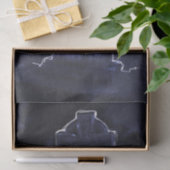 Cross Gravestone Tissue Paper Seidenpapier (Geschenk)