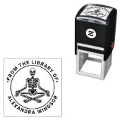 Cross Legating Skeleton Library Name Permastempel (Beispiel)