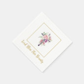 Cross Lord Bless Paper Napkins Serviette (Ecke)