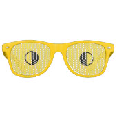 Cross Mit Augen Cool Shades Party Brille Partybrille (Vorderseite)