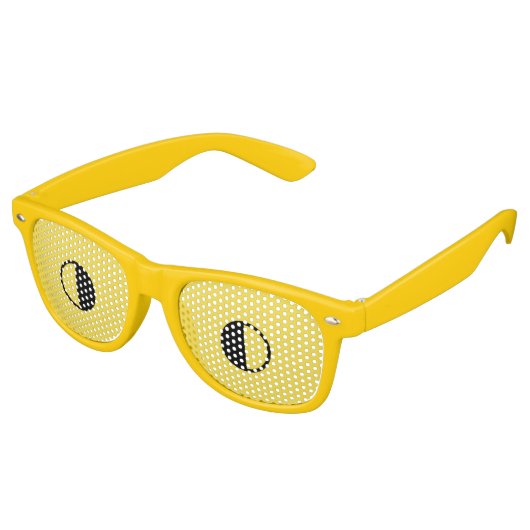 Cross Mit Augen Cool Shades Party Brille Partybrille (Schrägansicht)