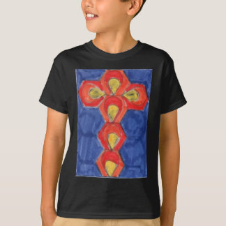 Cross Motif Children's Hanes TAGLESS® T - Shirt