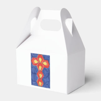 Cross Motif Gable Geschenkboxen Geschenkschachtel