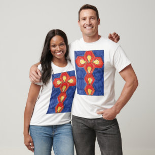 Cross Motif Herren Champion Doppel Dry Mesh T - Sh T-Shirt