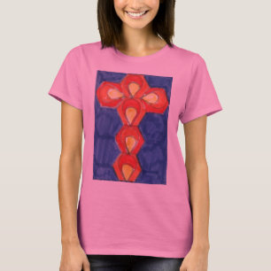 Cross Motif Maternity Long Sleeve T - Shirt