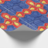 Cross Motif Matte Wrapping Paper Geschenkpapier (Ecke)