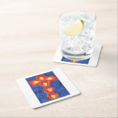 Cross Motif Square Untersetzer (Vor Ort)