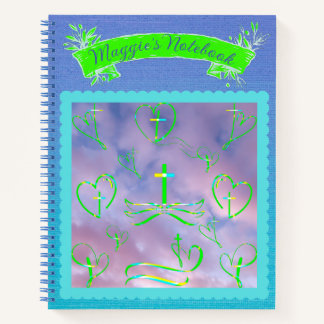 Cross My Heart Notebook Notizblock