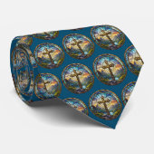 Cross Neck Tie Krawatte (Gerollt)