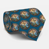 Cross Neck Tie Krawatte (Gerollt)