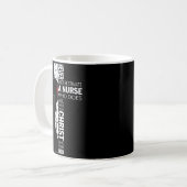 Cross Never Underestimate A Nurse Christ Bibles Je Kaffeetasse (Vorderseite Links)