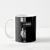 Cross Never Underestimate A Nurse Christ Bibles Je Kaffeetasse (Links)