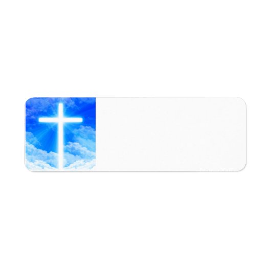 Cross of Light Jesus Christ Customizable Christian (Vorne)