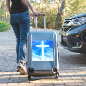 Cross of Light Jesus Christ Customizable Christian Aufkleber (Koffer Insitu)