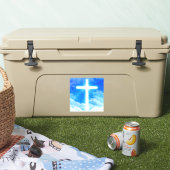 Cross of Light Jesus Christ Customizable Christian Aufkleber (Kühler)