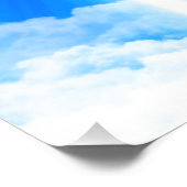 Cross of Light Jesus Christ Customizable Christian Fotodruck (Ecke)