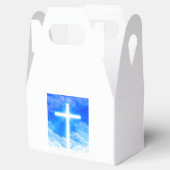 Cross of Light Jesus Christ Customizable Christian Geschenkschachtel (Geöffnet)