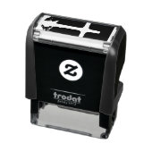 Cross of Light Jesus Christ Customizable Christian Permastempel (Produkt)