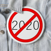 "Cross-Out 2020" (BRIGHT) Button (Beispiel)