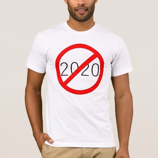 "Cross-Out 2020" (BRIGHT) T-Shirt (Vorderseite)