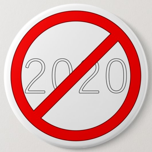 "Cross-Out 2020" (DARK) Button (Vorderseite)