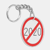 "Cross-Out 2020" Schlüsselanhänger (Vorderseite links)