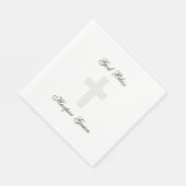 "Cross" Paper Napkins Serviette (Ecke)