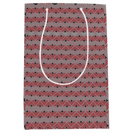 Cross Pendant pattern Mittlere Geschenktüte (Vorderseite)