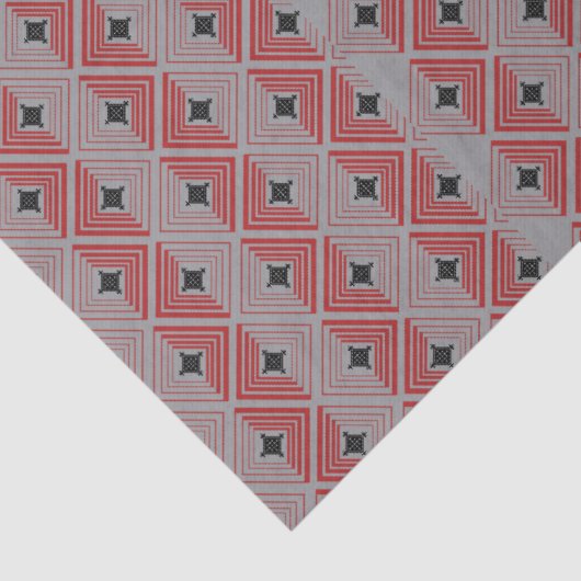 Cross Pendant pattern Seidenpapier (Detail)