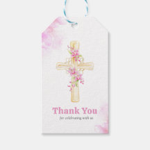 Cross Pink Floral Orchid Blume danke