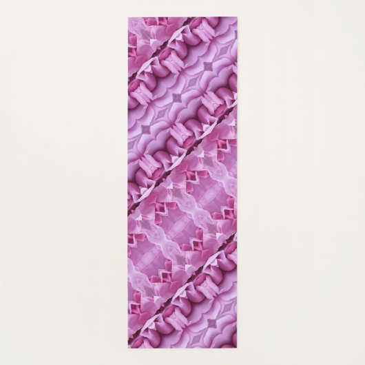 Cross-Rose Ikat 6 Yogamatte (Rückseite)