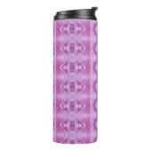 Cross Rose Ikat Thermosbecher (Nach links gedreht)
