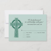 Cross-RVSP-Karte RSVP Karte (Vorderseite)