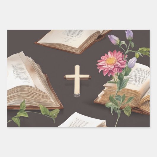 Cross-Serenity-Segnungen Geschenkpapier Set (Vorderseite 3)