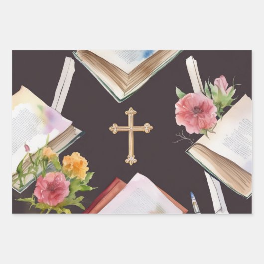 Cross-Serenity-Segnungen Geschenkpapier Set (Vorderseite)