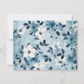 Cross Simple Scrift Beerdigung Dankeschön Karte (Rückseite)