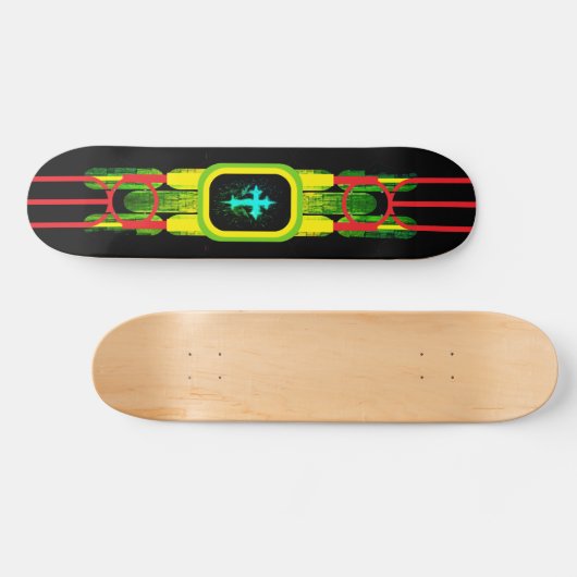Cross Skateboard (Horizontal)