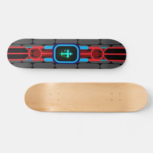 Cross Skateboard (Horizontal)